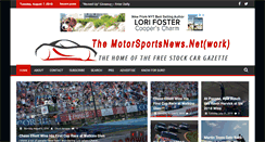 Desktop Screenshot of motorsportsnews.net